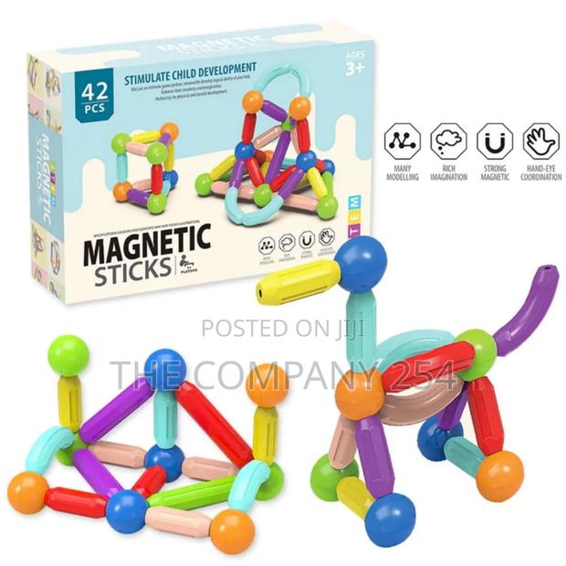 *42 PCS Magnetic Sticks* Kids Blocks - main view
