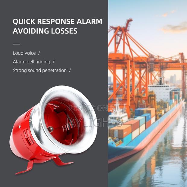 Electric Motor Security Alarm Siren for Safety