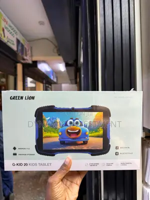 G-Kid 20 Green Lion Kids Tablet 8'' Inches 64gb Storage Android 11.0