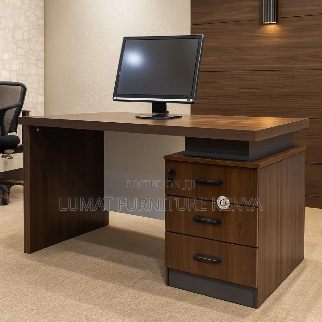 1400mm Wooden Office Desk With Storage