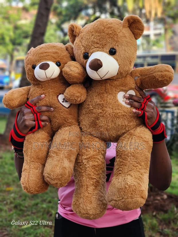 Brown Plush Teddy Bear - main view