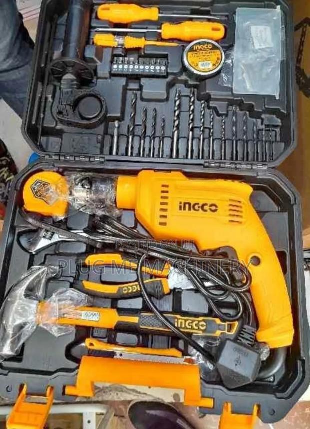 Ingco Impact Drill 112pieces/Good Quality - main view