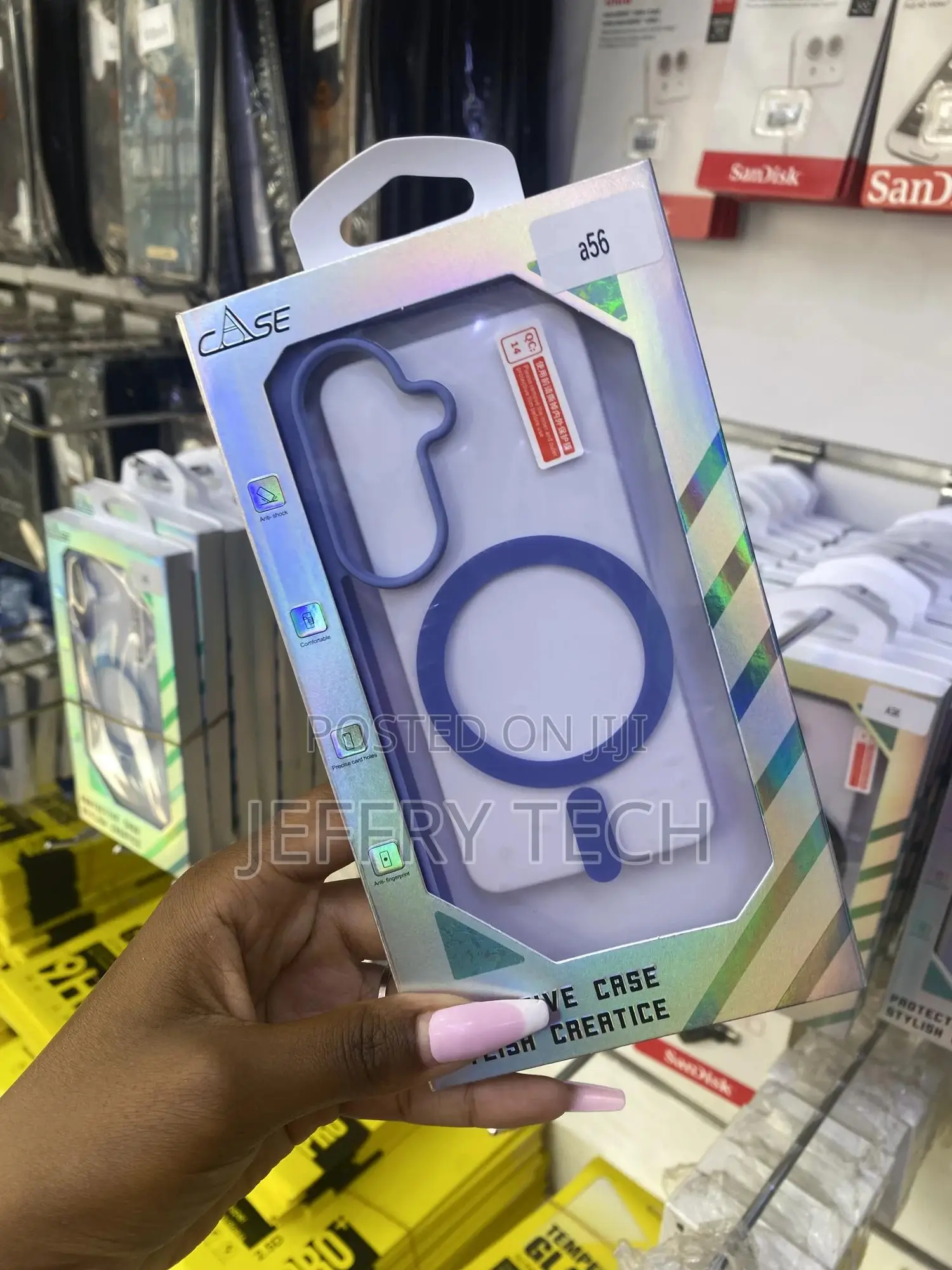 Manaam Case for Samsung Galaxy A56 Compatible With Magnetic Charger