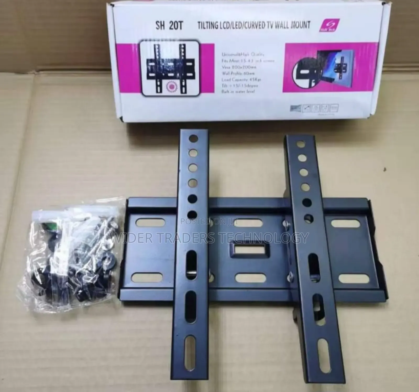 *Skilltech Tilting Tv Bracket 20t 14"-43"