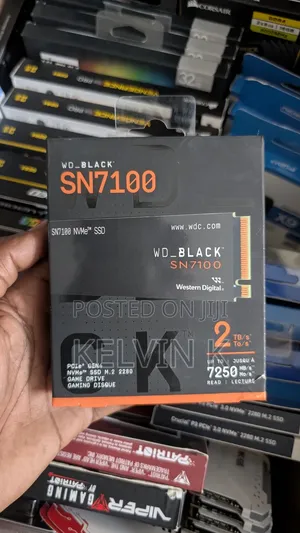 Wd Sn7100 2tb Nvme Upto 7250 MBPS