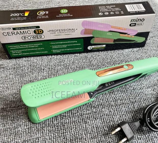 Professional Ceramic Hair Straightener Flat Iron 3d Power