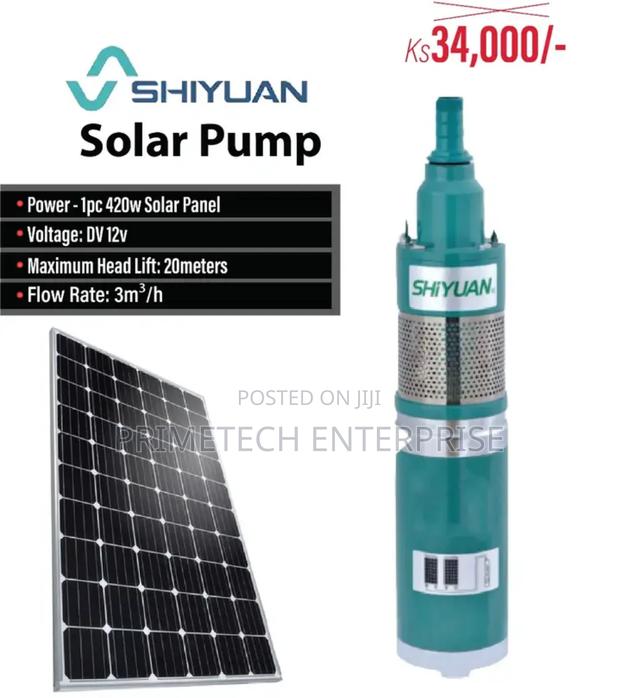 Shiyuan Solar Pump Kit Solar+Pump - main view