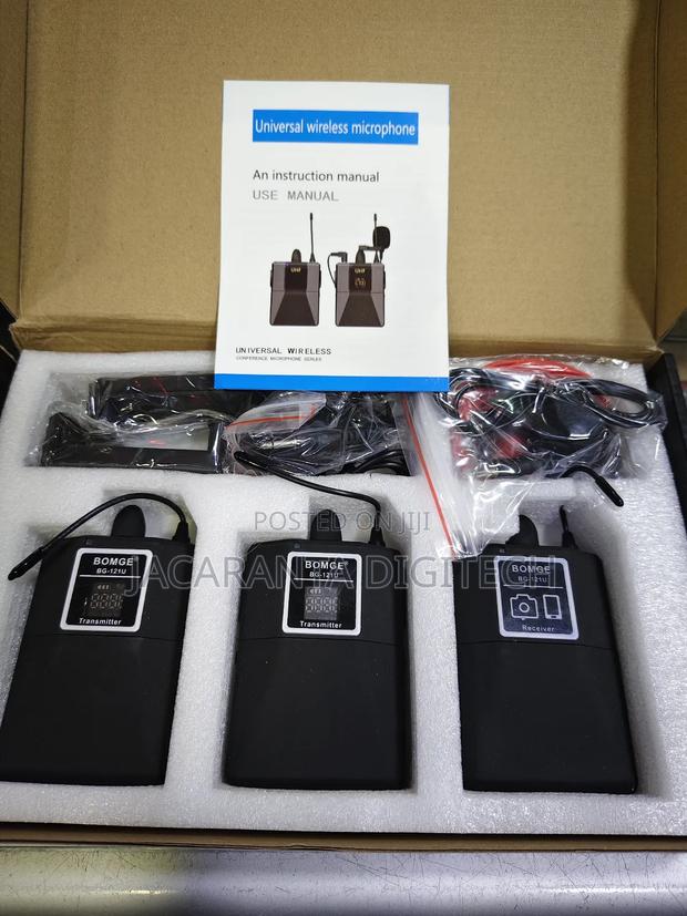 Bomge Bg-121u Wireless Mic for Recording - thumbnail 2