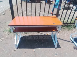 Double Metallic Table
