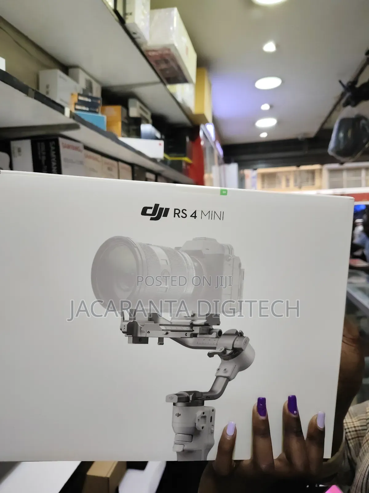 Dji Rs 4 Mini Handheld Gimbal Stabilizer