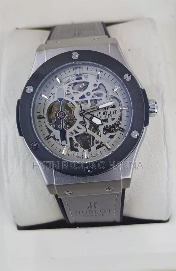 Grey Hublot Automatic Watch - main view