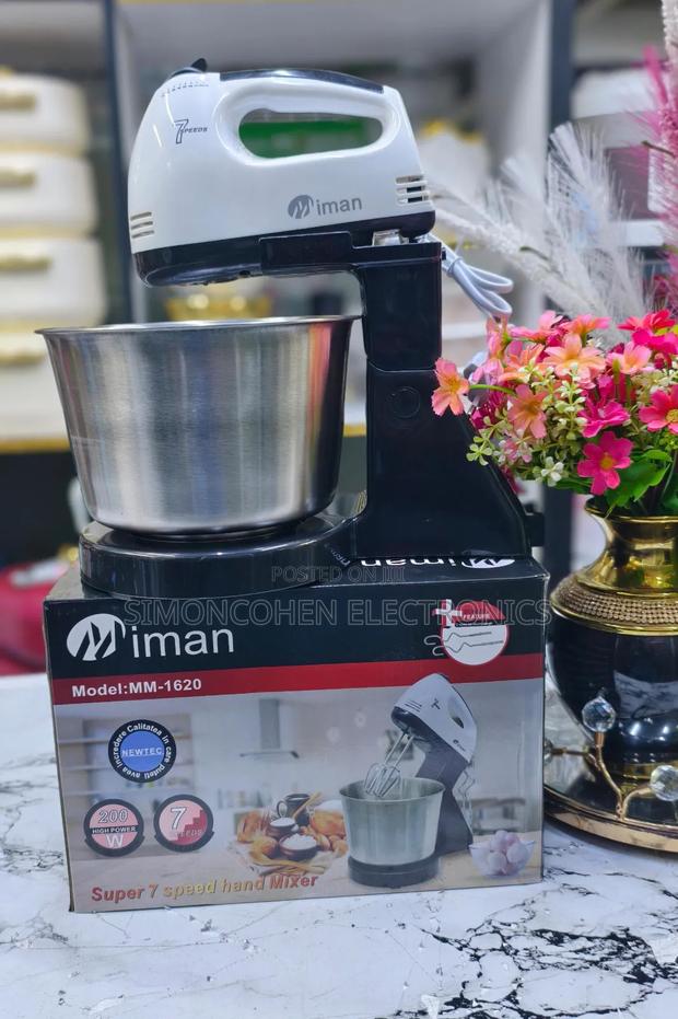 Iman Hand Mixer With Bowl - main view