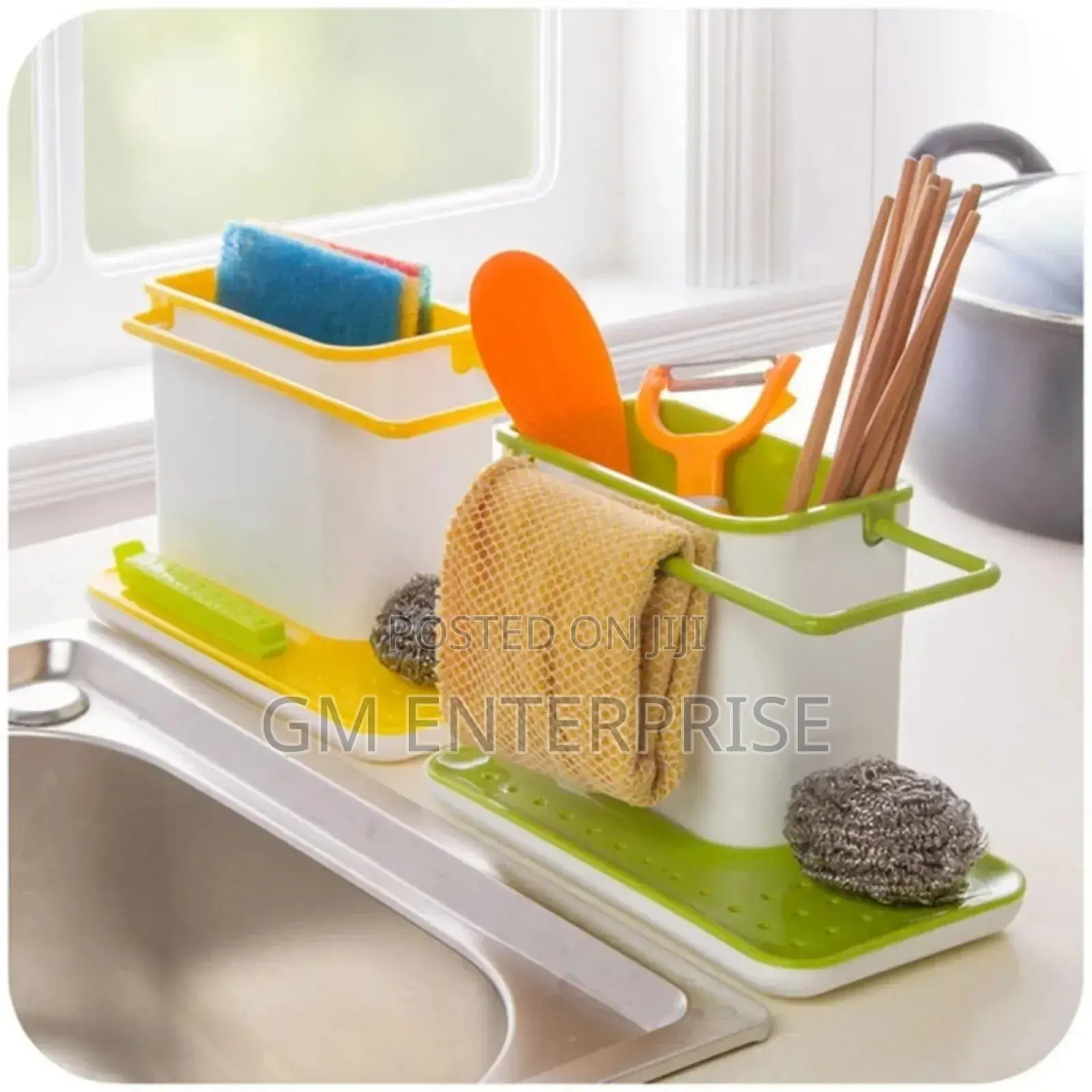 *3 in 1 Kitchen Sink Organizer