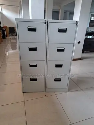Institutional Grade 4-Drawer Metal Filing Cabinet