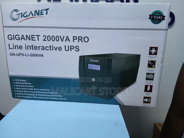 Giganet 2000va Line Interactive Ups With Simulated