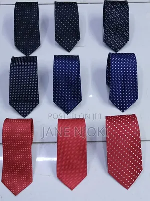 Polyester Ties Dotted