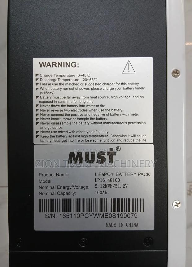 100ah Lithium Battery - thumbnail 3