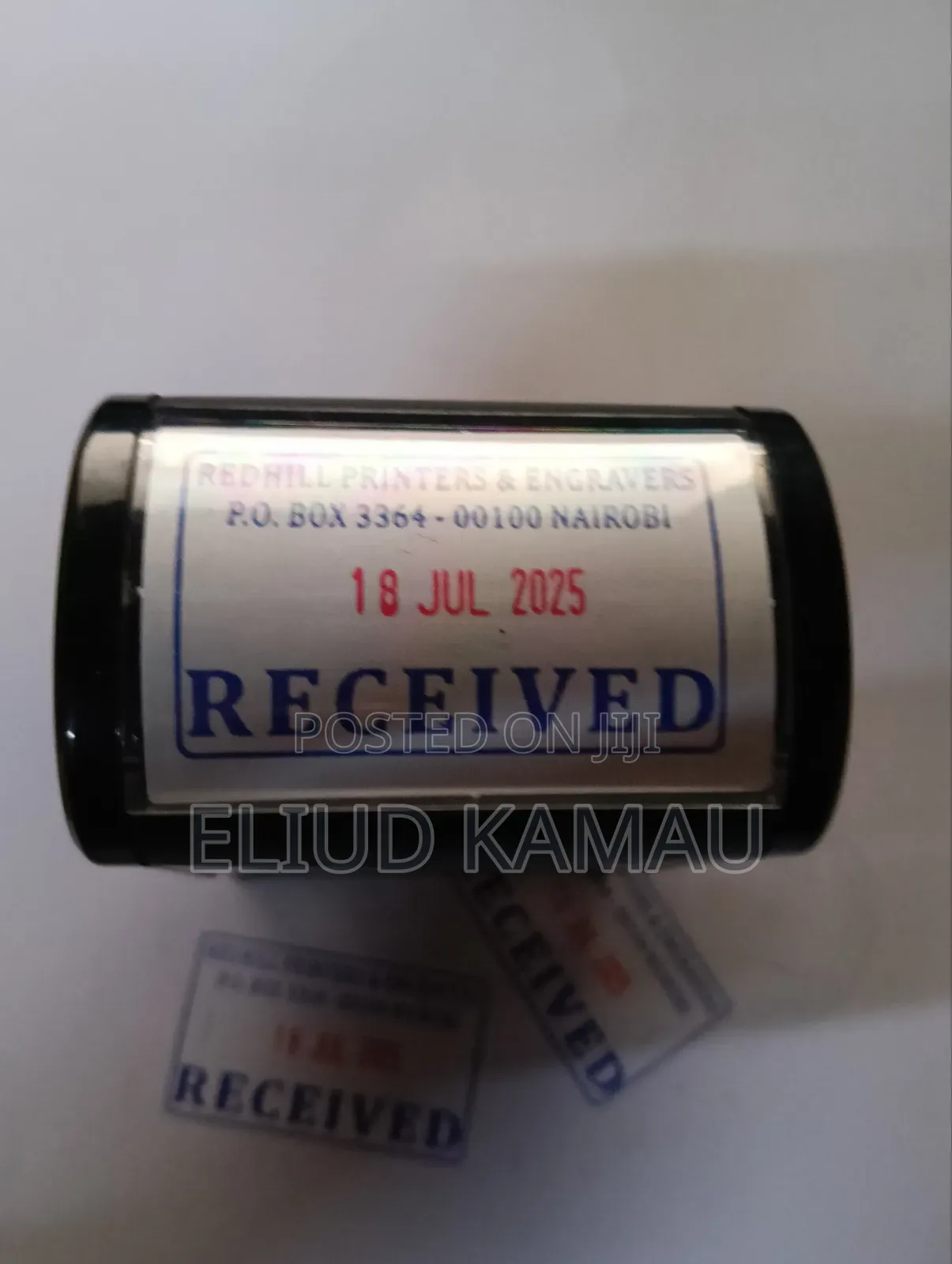 Rectangular Stamp Amor Brand
