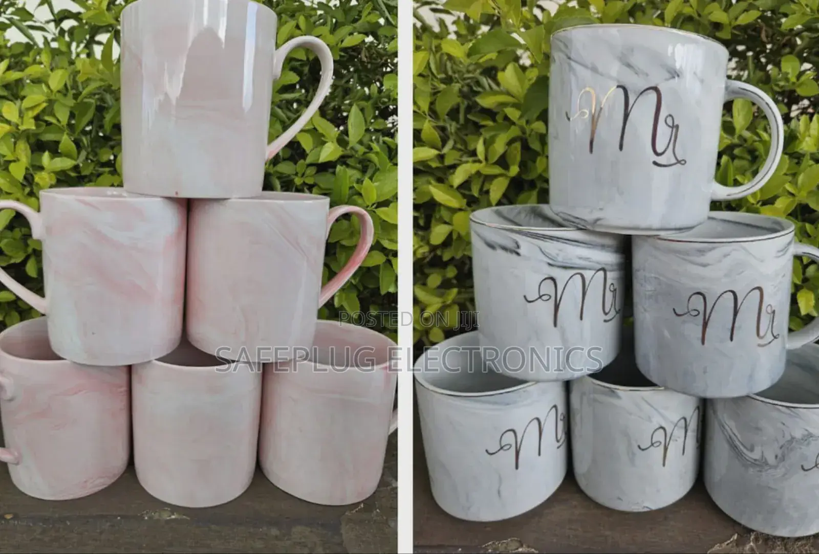 6-Piece Cup Set – Ideal for Family or Guest, Set of 6 Assorted Cups