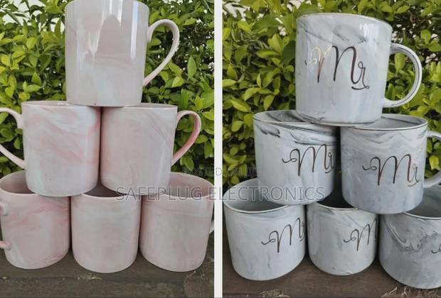 6-Piece Cup Set – Ideal for Family or Guest, Set of 6 Assorted Cups