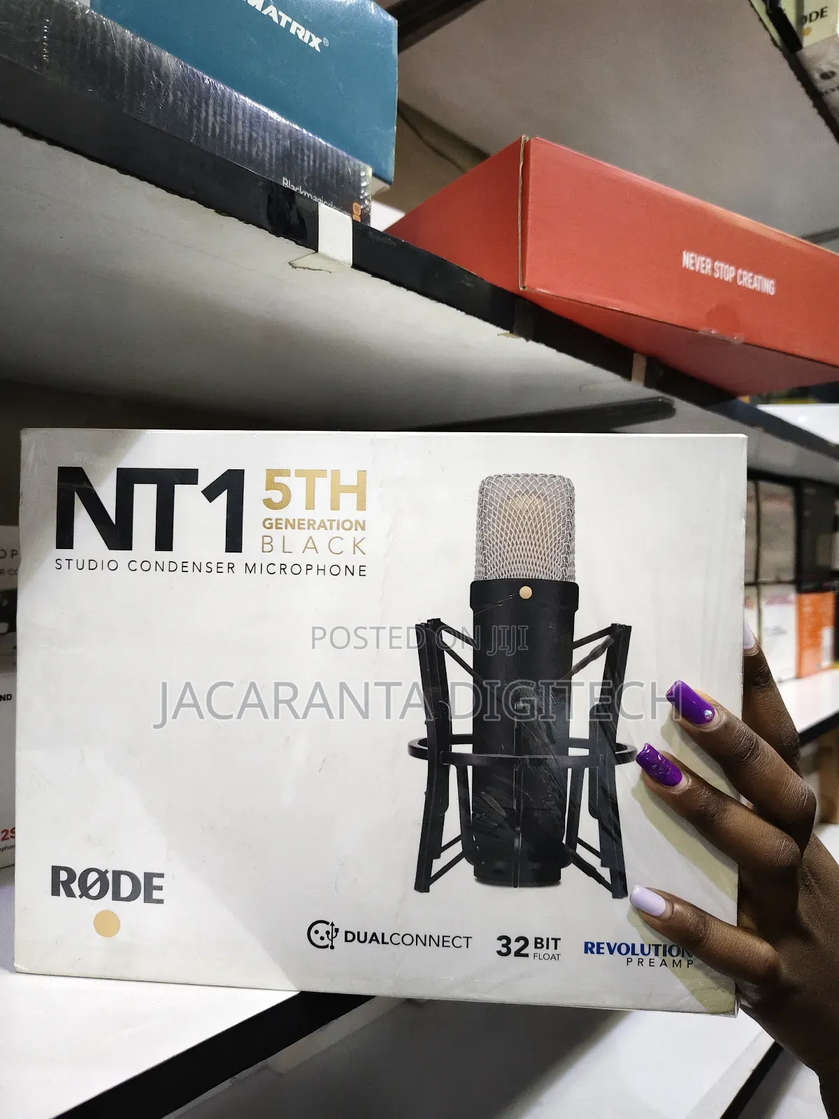 Rode Nt1 5th Gen Large-Diaphragm Condenser Microphone