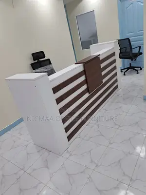 Sleek, Modern Professional Reception Desk