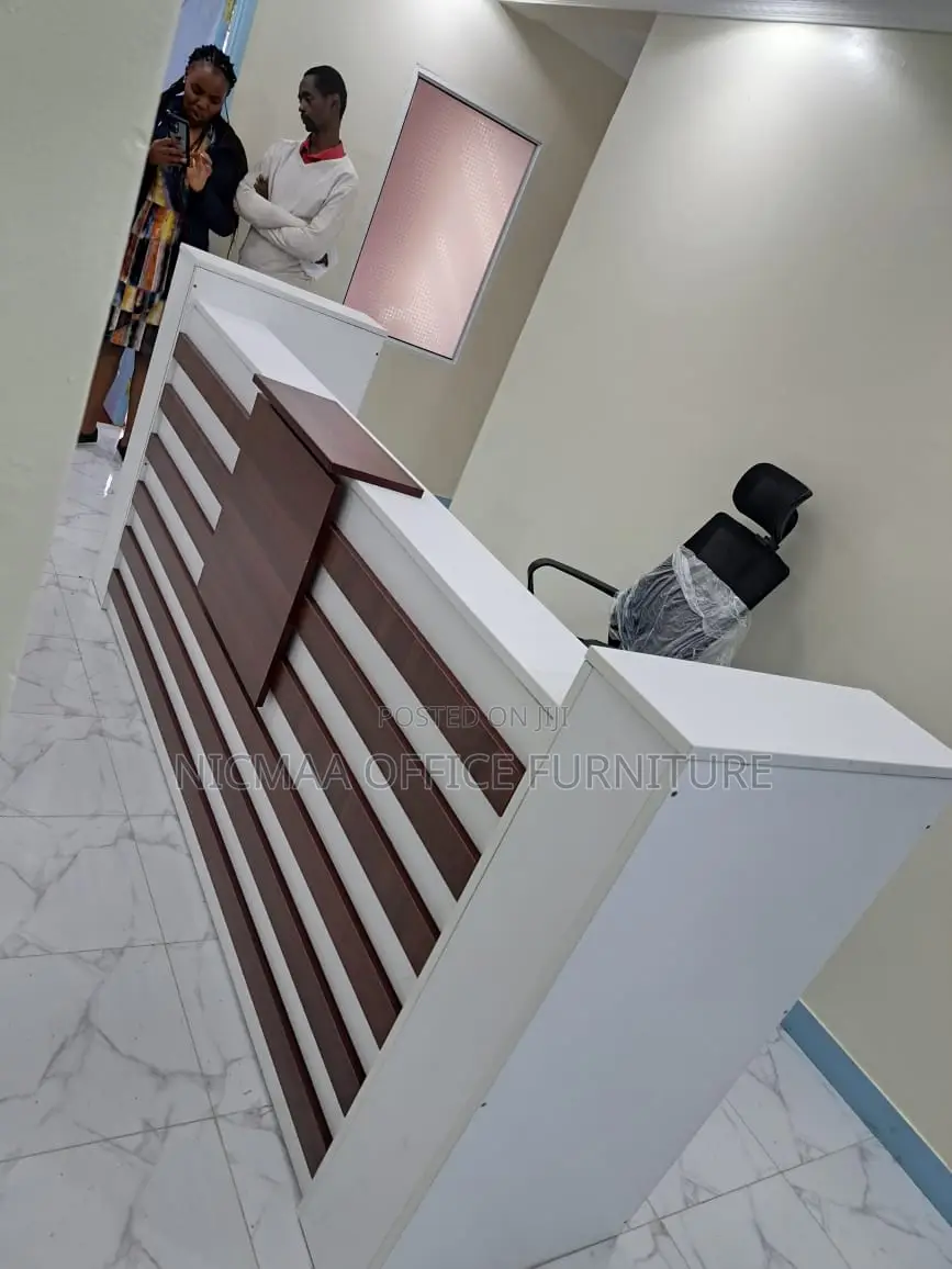 Sleek, Modern Professional Reception Desk