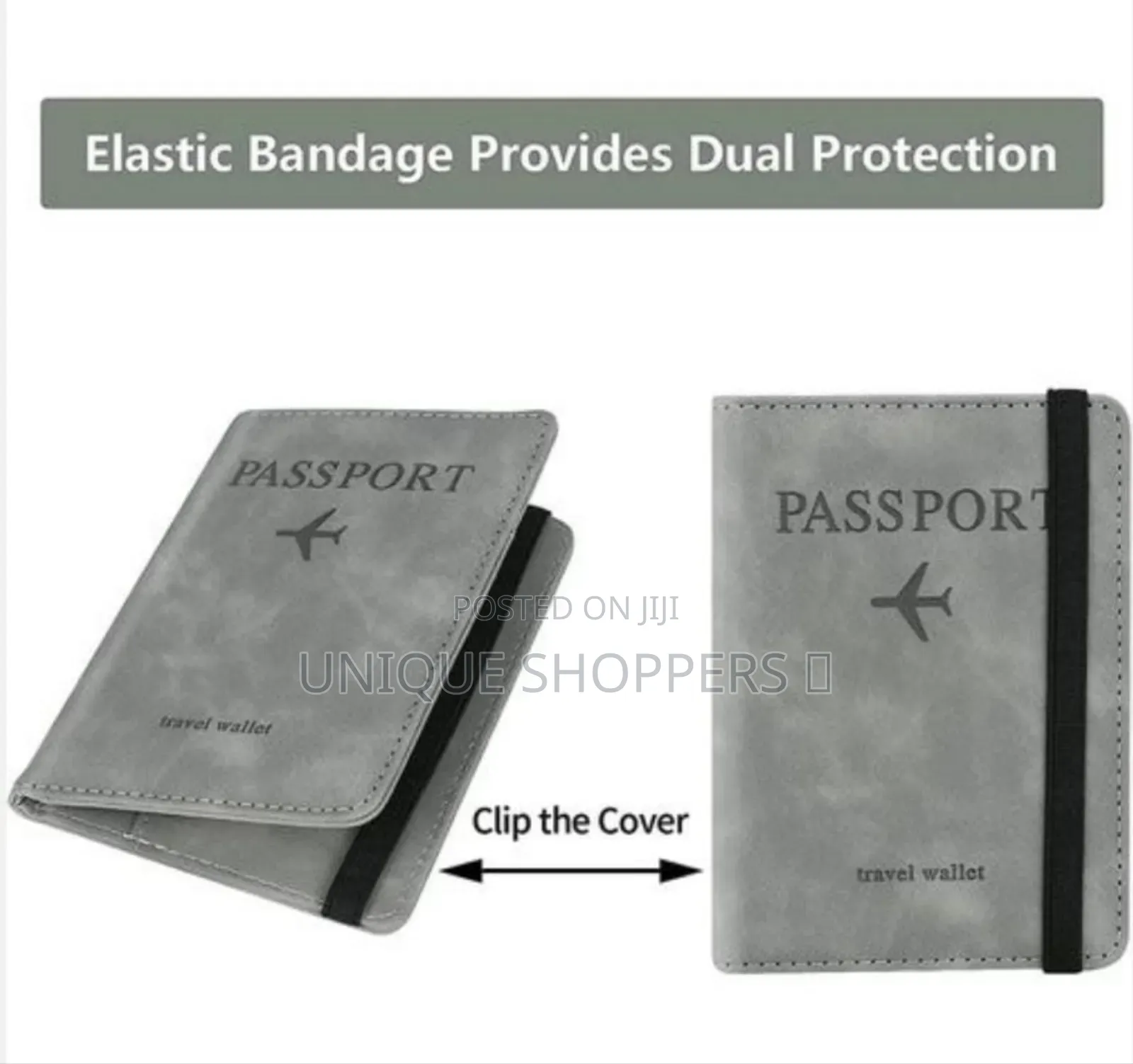 Passport Holder,Rfid Thin Passport Wallet, Leather Surface,
