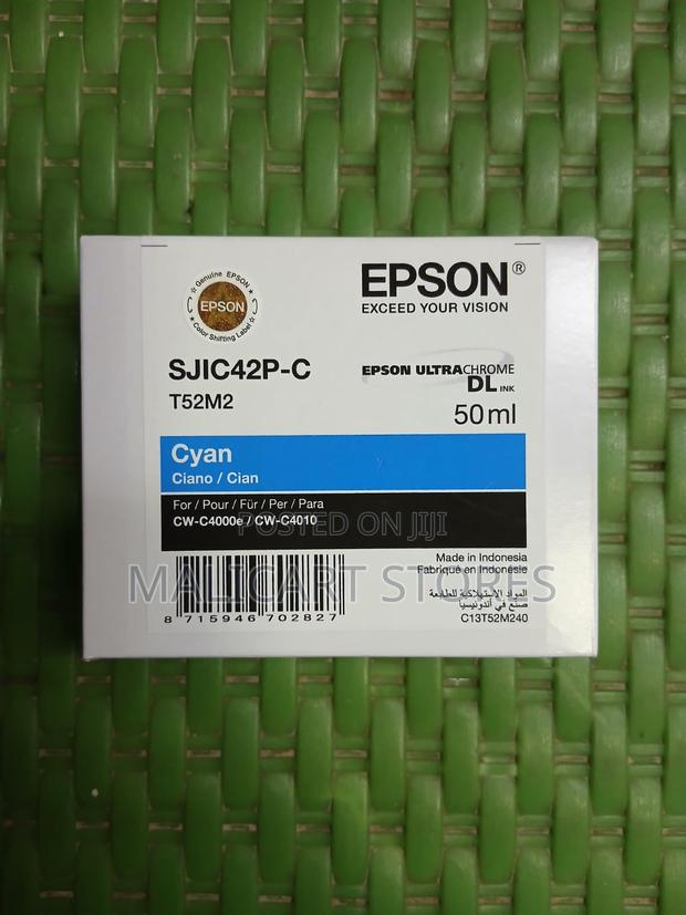 Epson Sjic42p-C C4000 Cyan Ink
