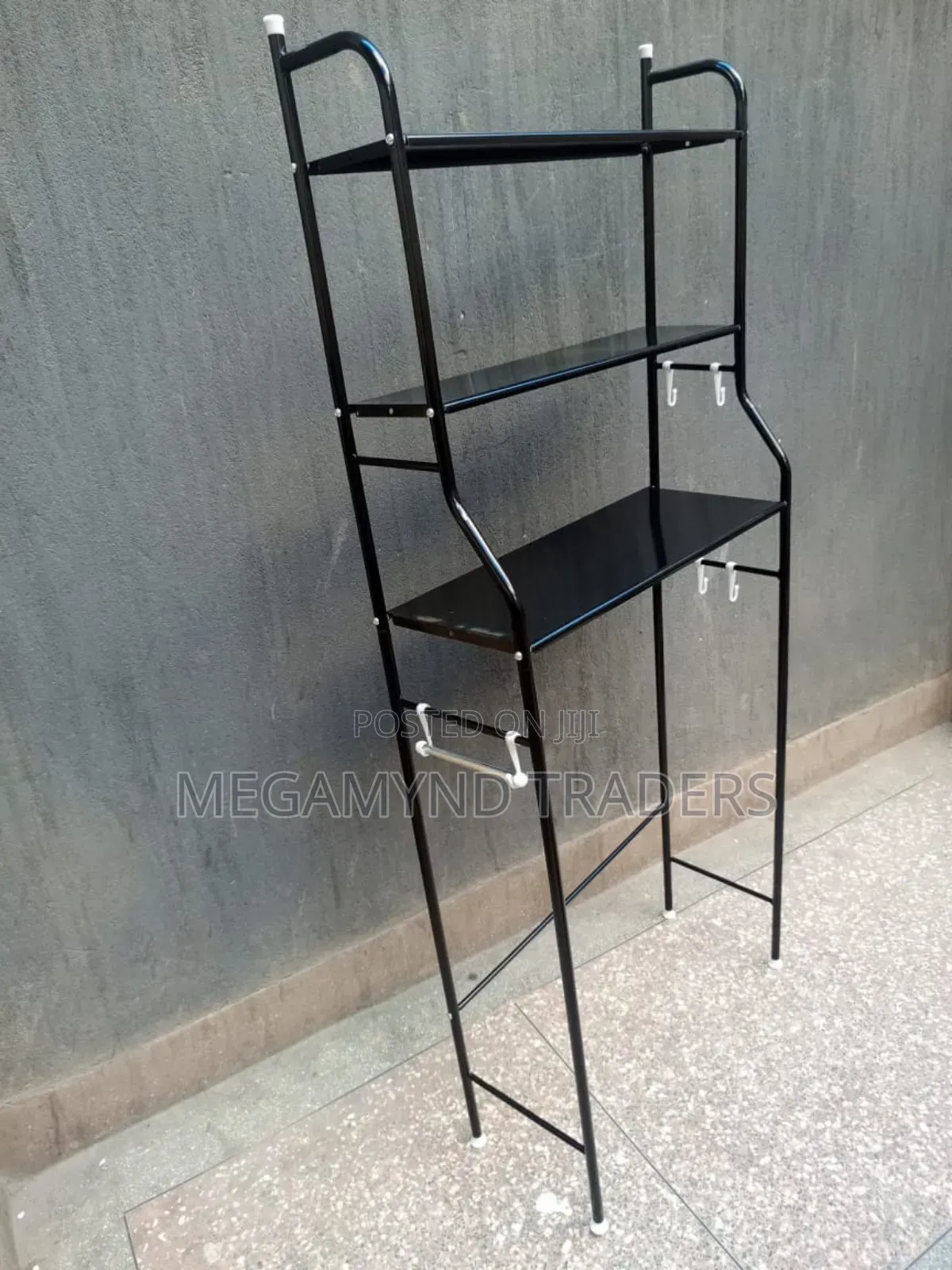 Over the Washing Machine Stand/3 - Tire Laundry Storage Organizer