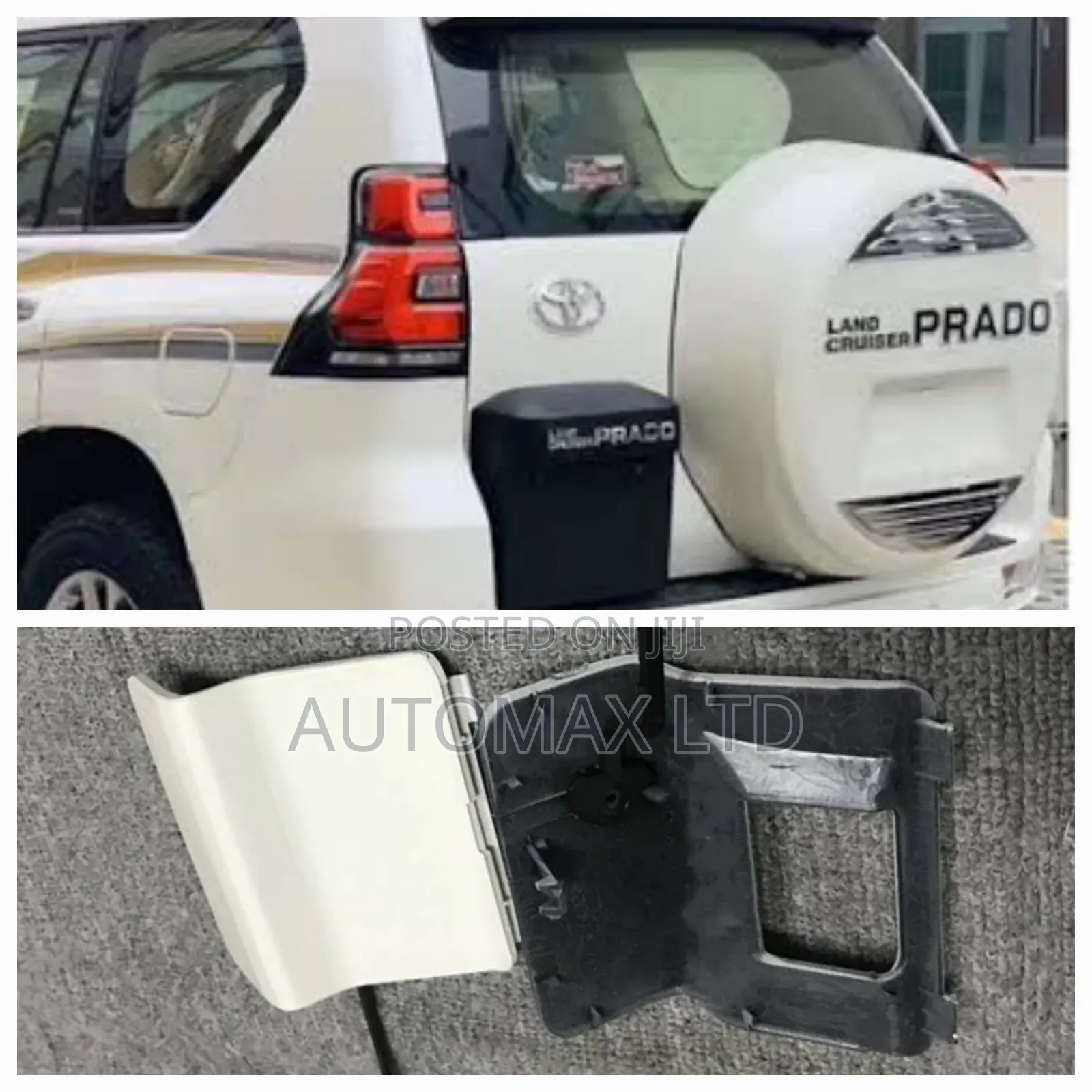 Rear Door "Finisher" for Spare Tyre Cover for Toyota Prado J150/J160