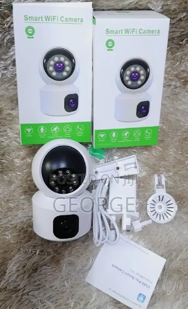 4mp Baby Monitor Wifi Camera Dual Lense
