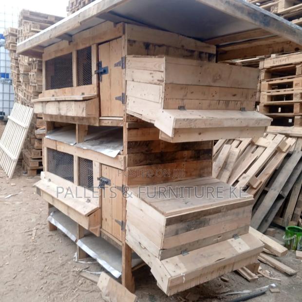 Secure Egg Chicken Cage - main view