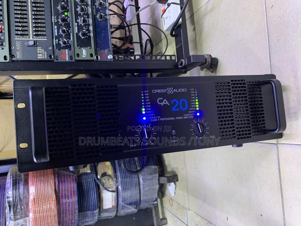 Power Amplifier Ça 20 Crest Soudions