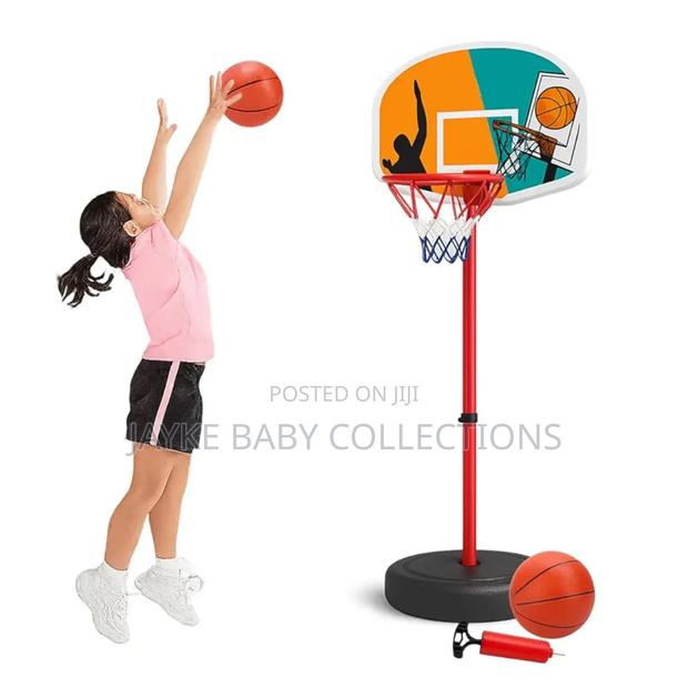 Adjustable Portable Basketball Hoop for Kids - thumbnail 5