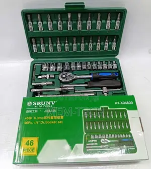 46 Pieces Socket Wrench