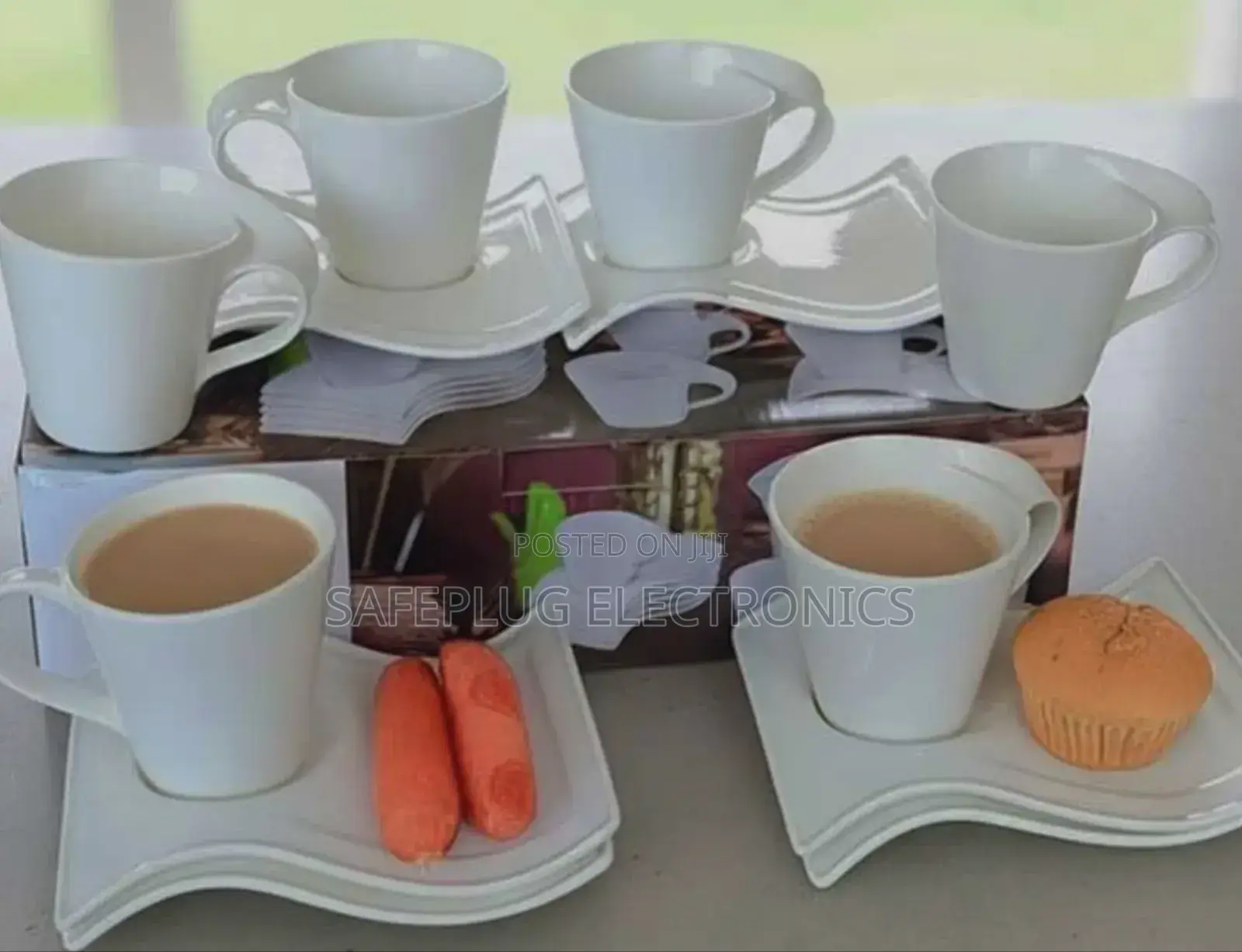 Set of 6 Swag Cups - Elegant and Durable