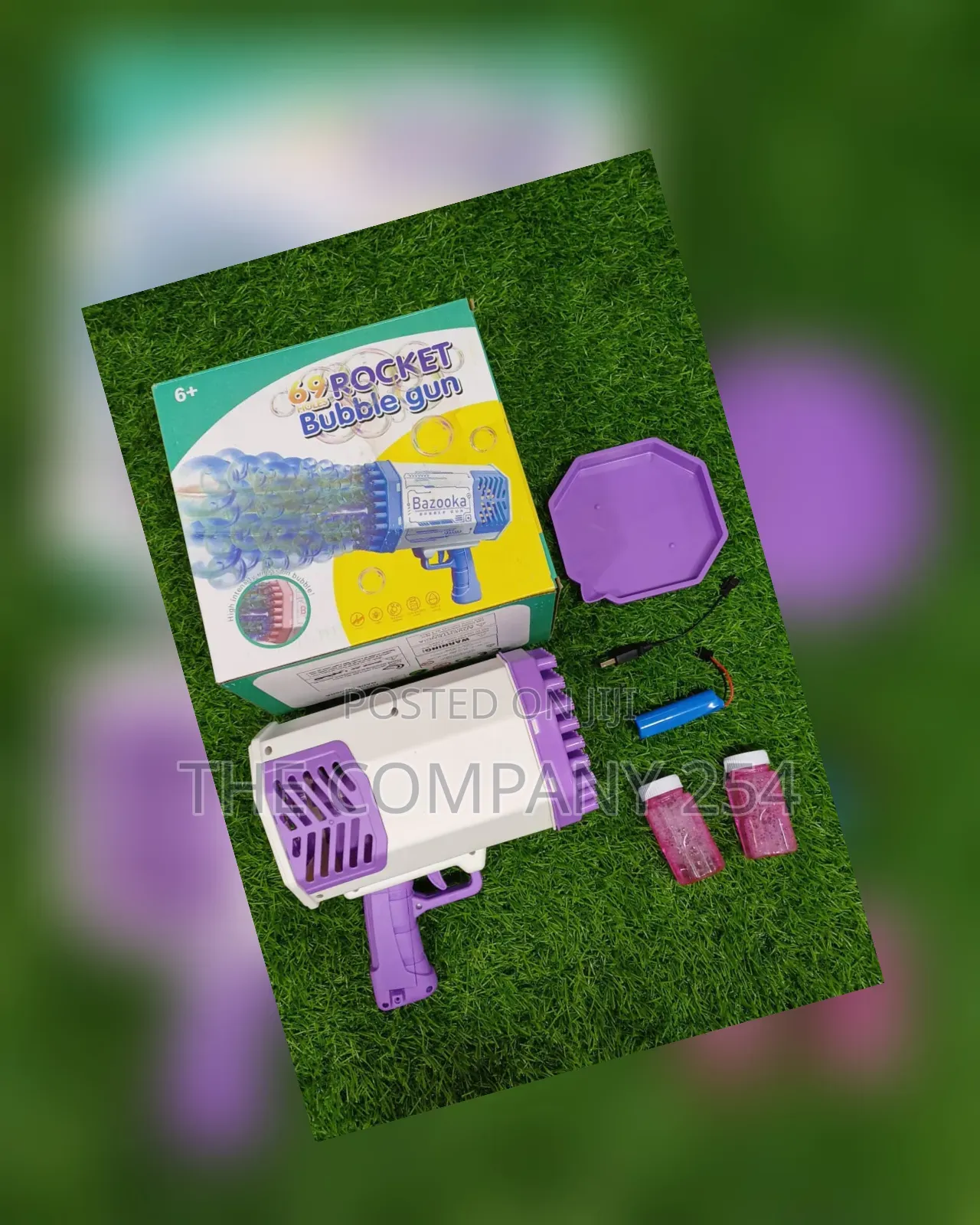 *Bazooka Gun Available on Purple, Pink and Blue