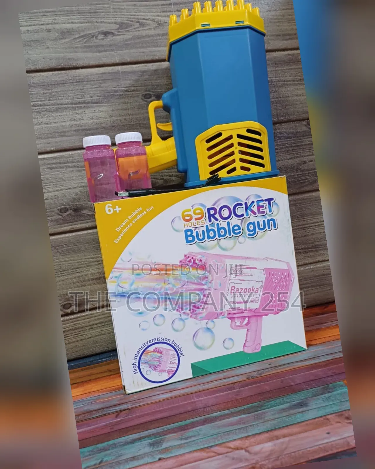 *Bazooka Gun Available on Purple, Pink and Blue