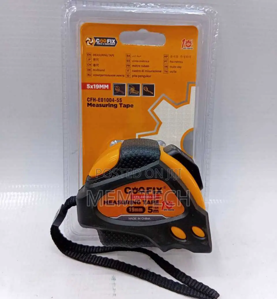 Coofix Tape Measure 5meter 19mm