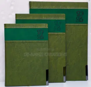 Luxurious Jungle Green A5 Diaries