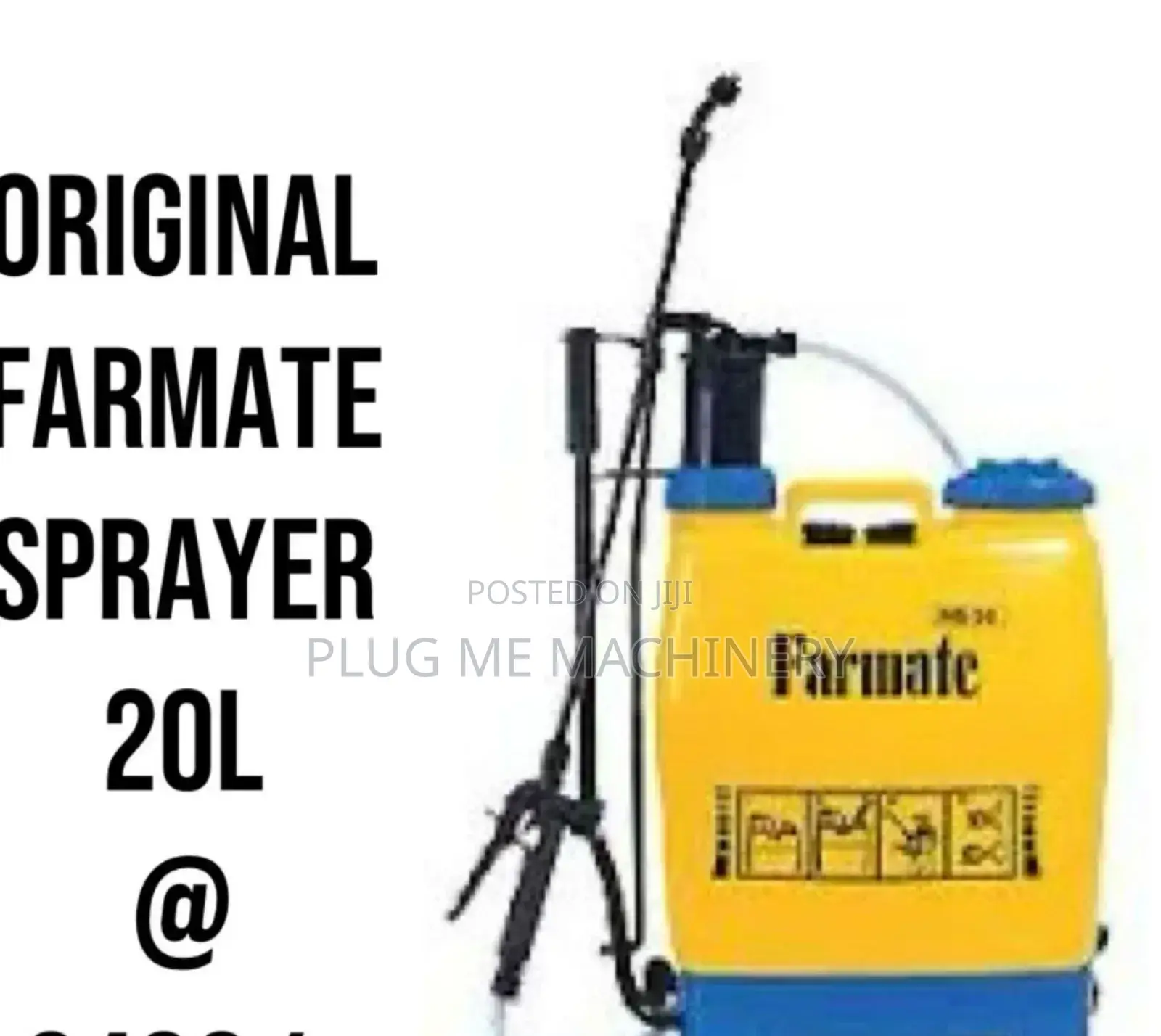 Farmate Knapsack Sprayer Machine) 20l Manual Knapsack Sprayer