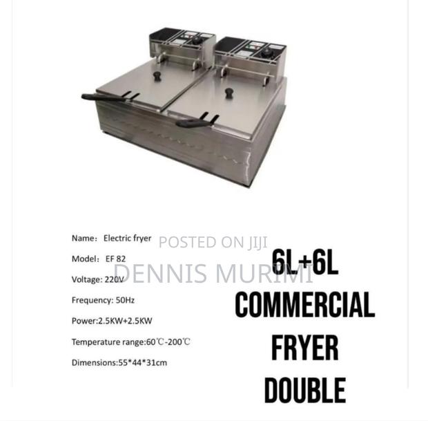 Double 12l Deep Fryer Machine/ Deep Fryer - main view