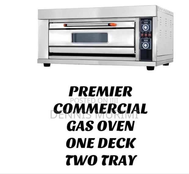 Premier Gas Oven One Deck 2 Tray/ Commercial Gas Oven Machine - main view