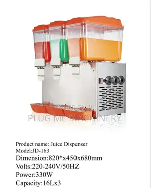 Commercial Electric Juice Dispenser Machine/ Juicer Machine