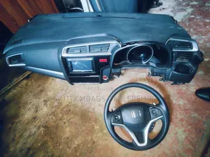 Dashboard Honda Fit Model 2015 With Its Airbag and Inflator Sensor.