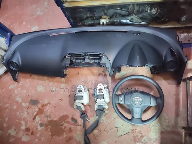 Vanguard Dashboard With Its Airbag.
