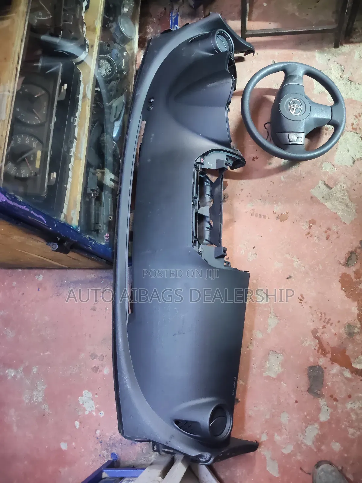 Vanguard Dashboard With Its Airbag.