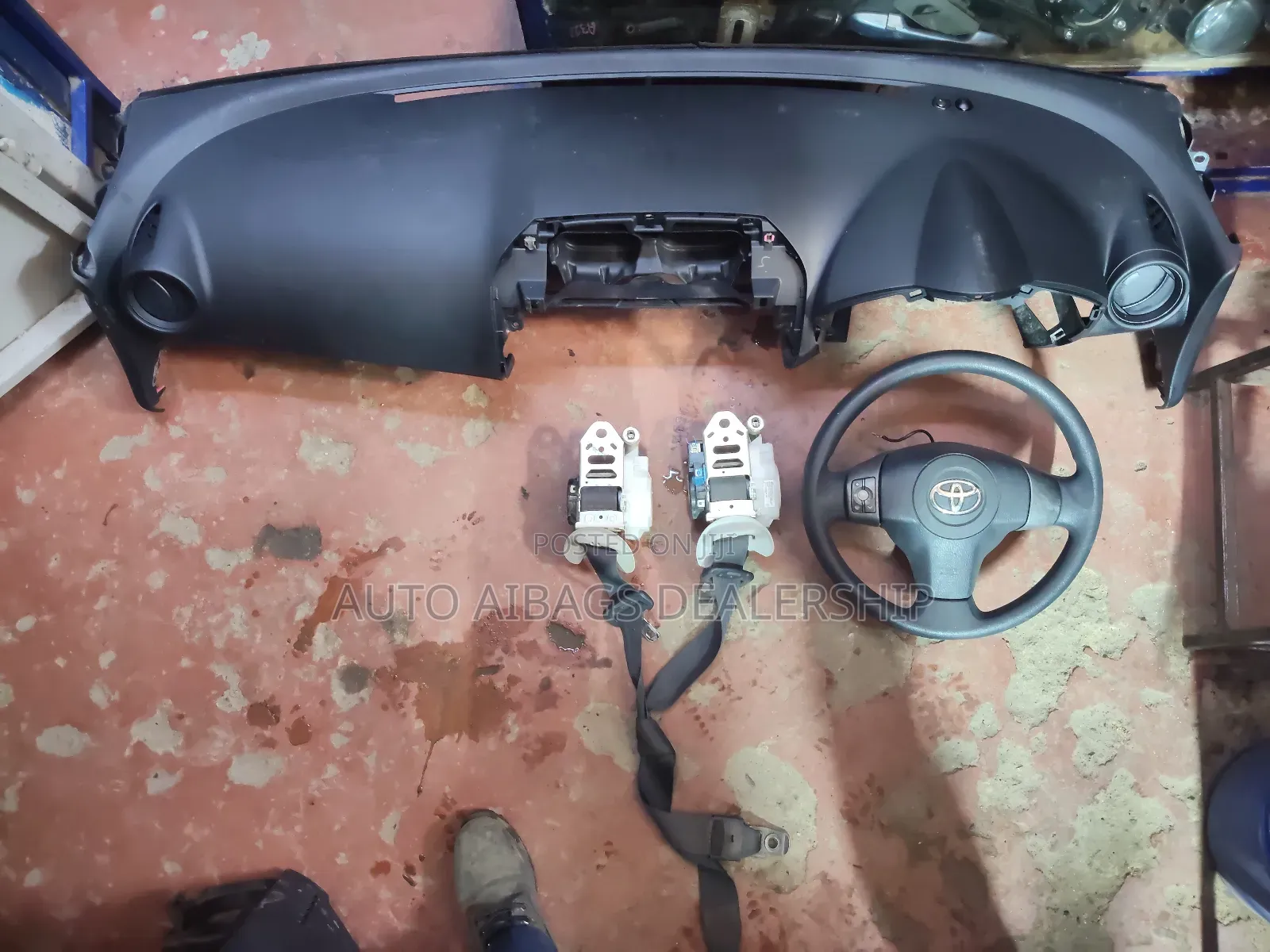 Vanguard Dashboard With Its Airbag.