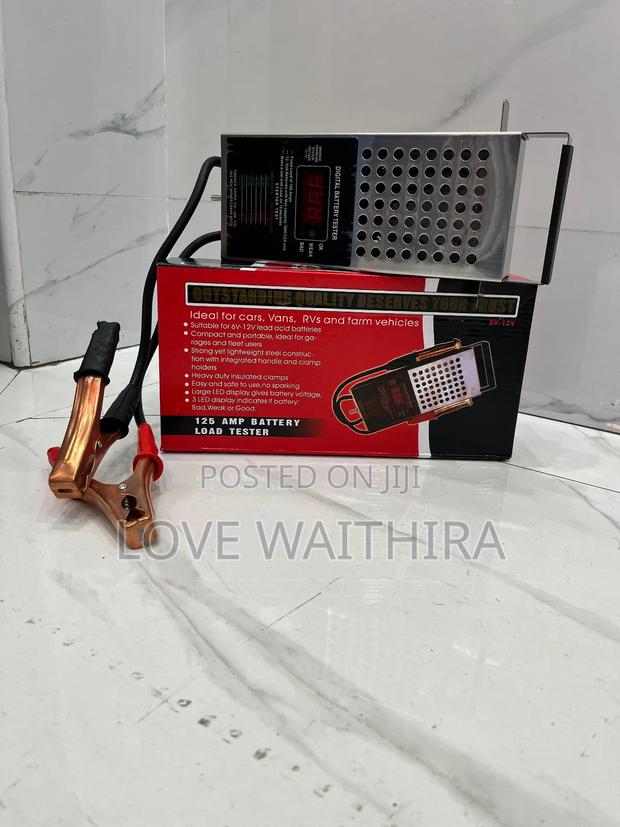 125amp Battery Load Tester/ Digital Load Tester - main view